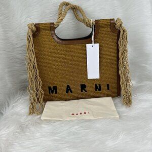 NEW Marni Marcel North-South Tote Bag